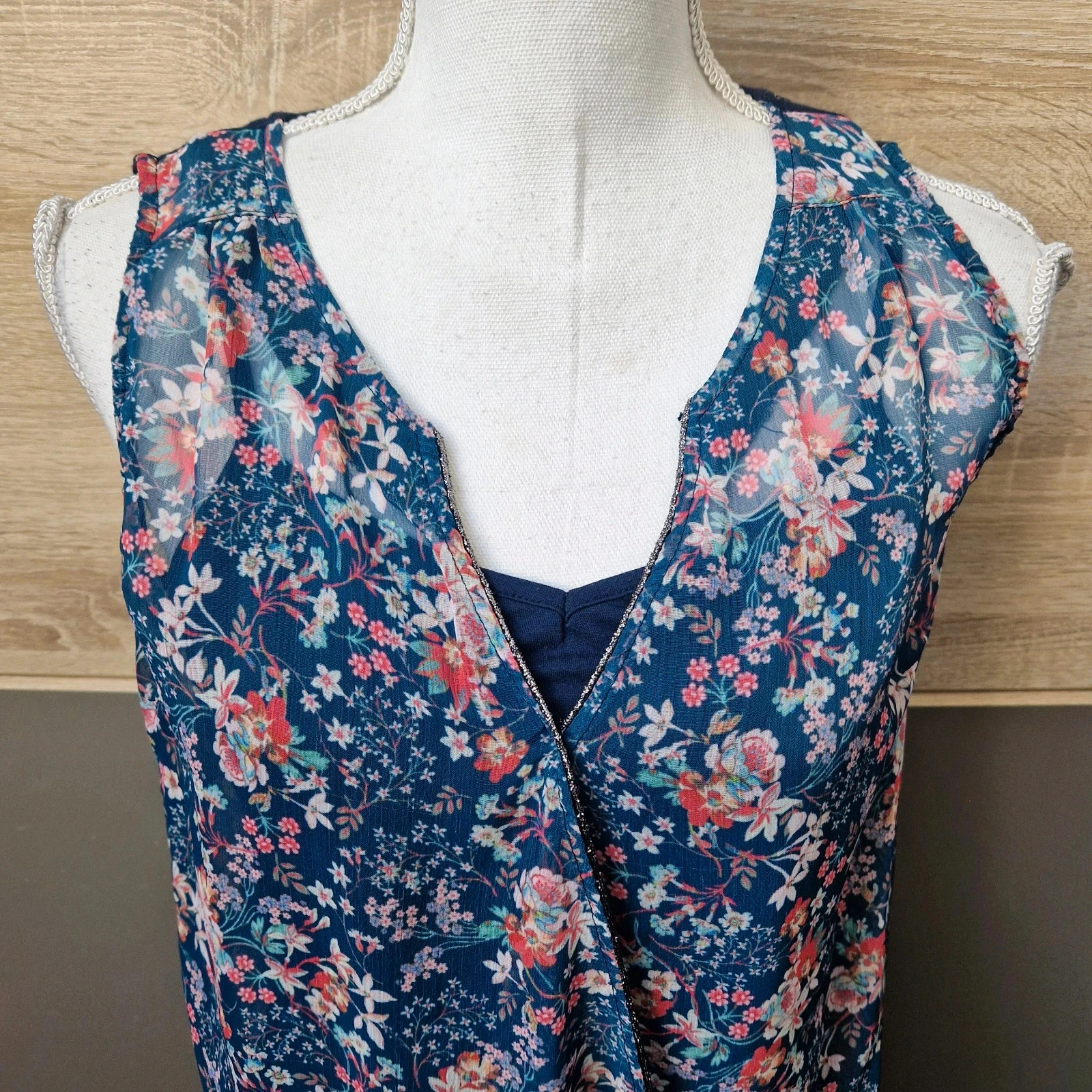 Blusa Cache Cache Tamanho 36 – photo 2